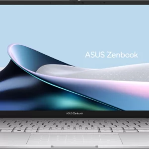 Ноутбук Asus Zenbook 14 UX3405CA-PP477 Core Ultra 9 285H 32Gb SSD512Gb Intel Arc 14" OLED FHD+ (1920x1200) без ОС silver WiFi BT Cam Bag (90NB14W2-M00N00)
