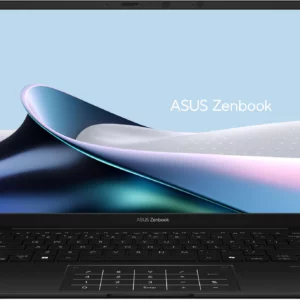 Ноутбук / ASUS 90NB14U1-M00AK0 / Ноутбук/ ASUS UM3406KA-QD180 14"(1920x1200 OLED 1610)/AMD Ryzen AI 5 340(2Ghz)/16384Mb/1024PCISSDGb/noDVD/IntAMD Radeon/Cam/BT/WiFi/75WHr/war 1y/1.2kg/Jade Black/DOS + алюм корп; +чехол