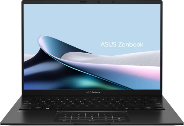 Ноутбук / ASUS 90NB14U1-M00AK0 / Ноутбук/ ASUS UM3406KA-QD180 14"(1920x1200 OLED 1610)/AMD Ryzen AI 5 340(2Ghz)/16384Mb/1024PCISSDGb/noDVD/IntAMD Radeon/Cam/BT/WiFi/75WHr/war 1y/1.2kg/Jade Black/DOS + алюм корп; +чехол