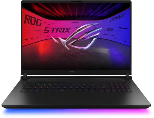 Ноутбук / ASUS 90NR0LI1-M005M0 / Ноутбук/ ASUS ROG Strix SCAR 18 G835LW-SA112W 18"(2560x1600 mini LED)/Intel Core Ultra 9 275HX(2.7Ghz)/32768Mb/1024PCISSDGb/noDVD/ExtNVIDIA GeForce RTX 5080(16384Mb)/Cam/BT/WiFi/90WHr/war 1y/3.3kg/Off Black/Win11Home