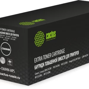 Картридж лазерный Cactus CS-C069HM-MPS 069HM пурпурный (9000стр.) для Canon I_sensys LBP673CDW/MF754CDW/MF752CDW/imageCLASS MF756Cx/LBP674CDW/MF753CDW/MF751CDW