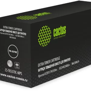 Картридж лазерный Cactus CS-TK5370C-MPS голубой (13000стр.) для Kyocera ECOSYS PA3500cx/ECO MA3500cix/MA3500cifx