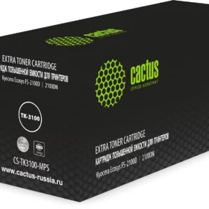Картридж лазерный Cactus CS-TK3100-MPS черный (25000стр.) для Kyocera Ecosys FS-2100D/2100DN