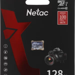 Флеш карта microSDXC 128GB Netac P500 Ultra w/o adapter