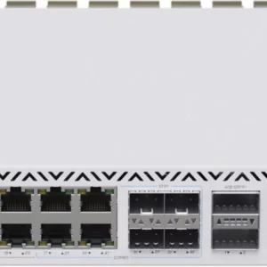 Коммутатор MikroTik CRS326-4C+20G+2Q+RM (L3) 1x100Мбит/с 20x2.5Гбит/с 4xКомбо(10GBase-T/SFP+) 2xQSFP+ управляемый
