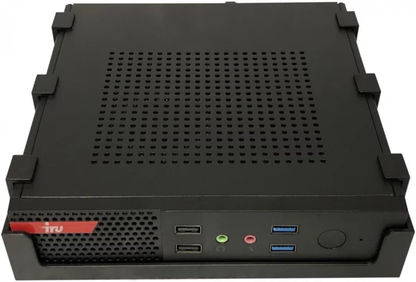 Неттоп IRU Tactio 310H6ATF slim i5 12400 (2.5) 32Gb SSD1Tb UHDG 730 FreeDOS GbitEth WiFi BT черный (2098550)