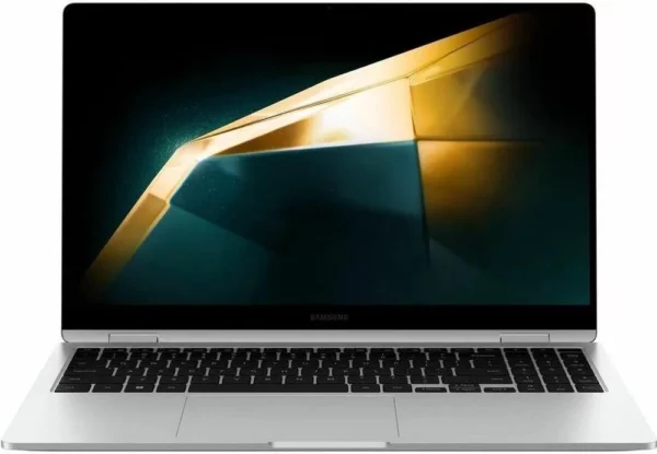 Ноутбук Samsung Galaxy Book 4 360 NP754 Core 5 120U 16Gb SSD256Gb Intel Graphics 15.6" AMOLED Touch FHD (1920x1080) Windows 11 Home silver WiFi BT Cam (NP754QGK-KS3US)