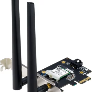 Сетевой адаптер Wi-Fi + Bluetooth Asus PCE-BE6500 BE6500 PCI Express 2ант.