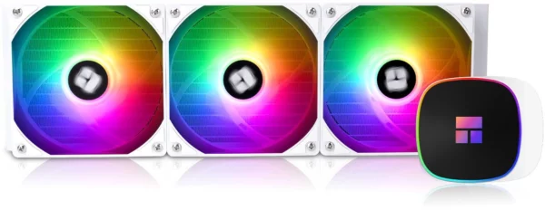 Система водяного охлаждения Thermalright Frozen Horizon 360 V2 Soc-AM5/AM4/1200/1700/1851 белый 4-pin 29.5dB Al Ret (F-HORIZON-360-WH-V2)