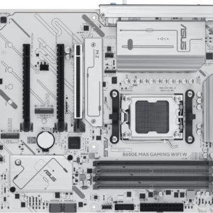 Материнская плата Asus B650E MAX GAMING WIFI W SocketAM5 AMD B650 4xDDR5 ATX AC`97 8ch(7.1) 2.5Gg RAID+HDMI+DP