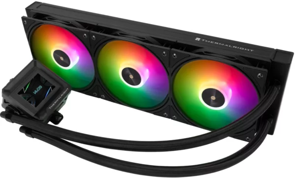 Система водяного охлаждения Thermalright Frozen Warframe SE 360 ARGB Soc-AM5/AM4/1151/1200/2066/2011/1700 черный 4-pin 29.6dB Al LCD Ret (F-WFRAME-SE-360-BL-ARGB)