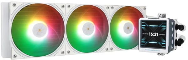 Система водяного охлаждения Thermalright Frozen Warframe ULTRA 360 ARGB Soc-AM5/AM4/1151/1200/2066/2011/1700 белый 4-pin 29.6dB Al LCD Ret (F-WFRAME-ULT-360-WH-ARGB)