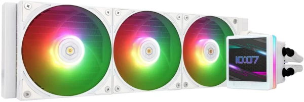 Система водяного охлаждения Thermalright Grand Vision 360 ARGB Soc-AM5/AM4/1151/1200/2066/2011/1700 белый 4-pin 29.6dB Al LCD Ret (G-VISION-360-WH-ARGB)