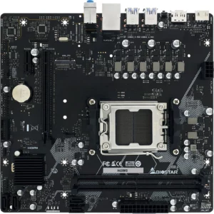Материнская плата Biostar A620MS SocketAM5 AMD A620 2xDDR5 mATX AC`97 8ch(7.1) GbLAN RAID+HDMI+DP