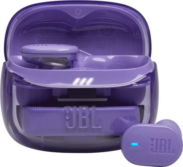 Гарнитура внутриканальные JBL Tune Buds 2 Ghost фиолетовый беспроводные bluetooth в ушной раковине (JBLTBUDS2GPUR)