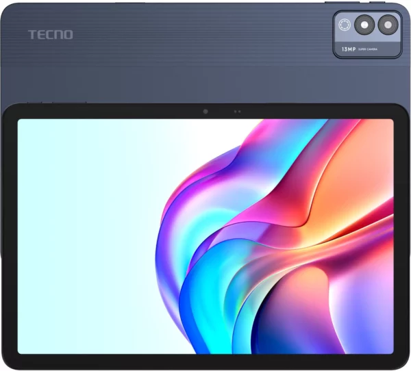 Планшет Tecno MegaPad 11 T1101 G99 (2.2) 8C RAM8Gb ROM256Gb 10.95" IPS 1200x1920 4G 1Sim Android 14 серый 13Mpix 8Mpix BT WiFi microSD 1Tb 8000mAh