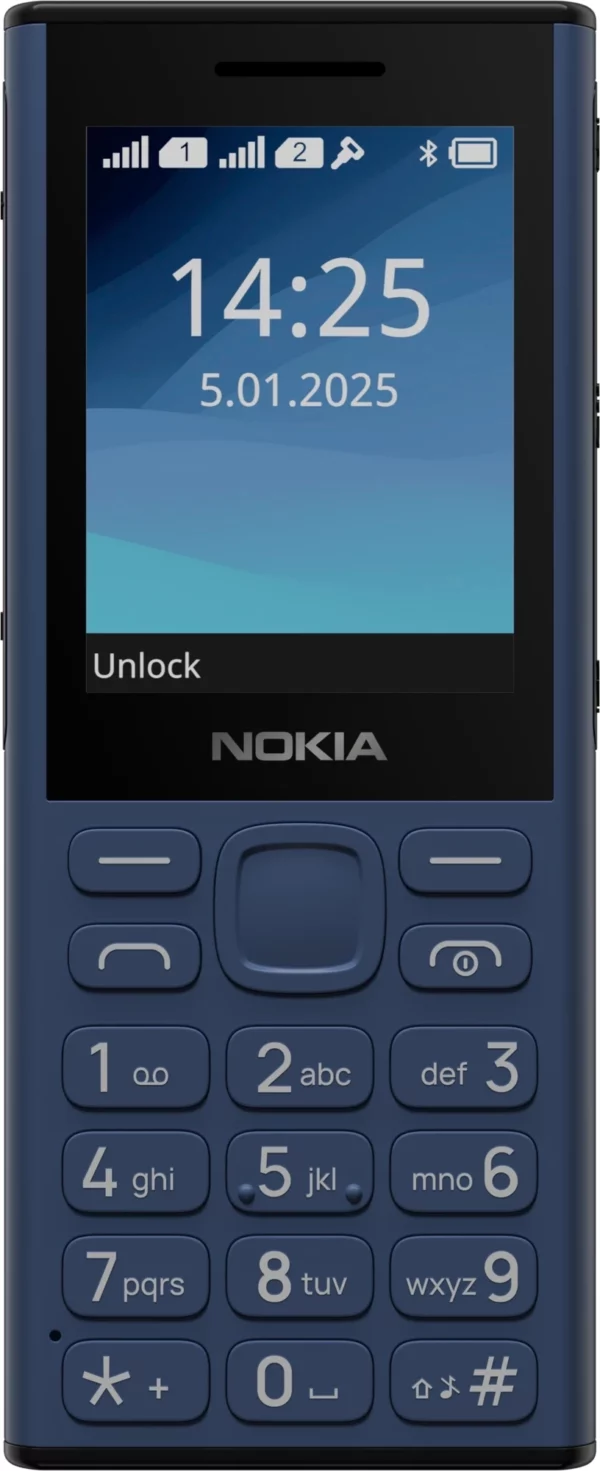 Мобильный телефон Nokia 130 DS TA-1704 синий моноблок 2.4" GSM900/1800 Protect MP3