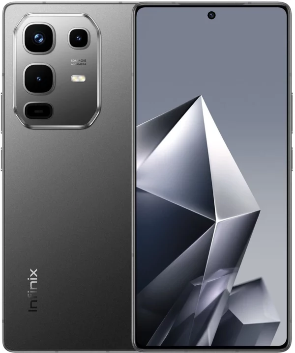 Смартфон Infinix X6858 Note 50 256Gb 8Gb черный моноблок 3G 4G 2Sim 6.78" 1080x2436 Android 15 50Mpix 802.11 a/b/g/n/ac NFC GPS GSM900/1800 GSM1900 Protect FM