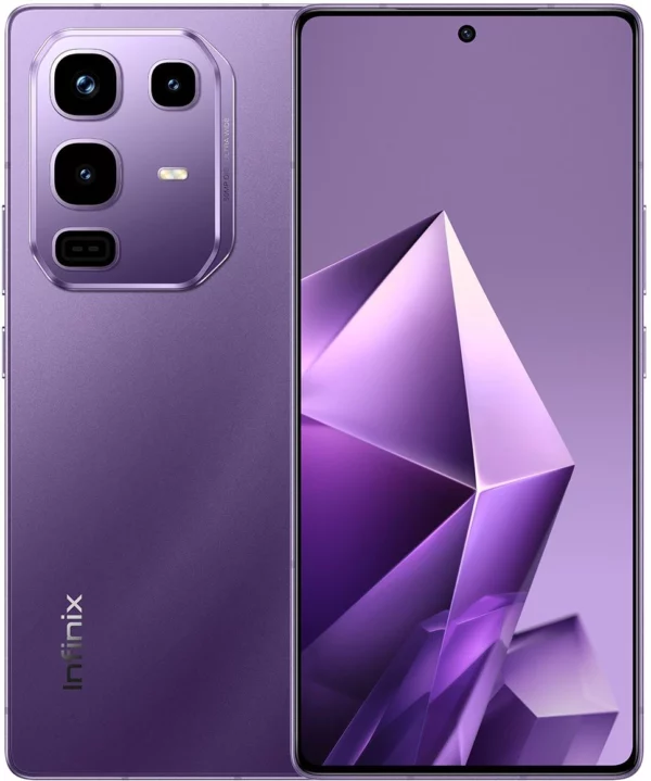 Смартфон Infinix X6855 Note 50 Pro 256Gb 12Gb фиолетовый моноблок 3G 4G 2Sim 6.78" 1080x2436 Android 15 50Mpix 802.11 a/b/g/n/ac NFC GPS GSM900/1800 GSM1900 Protect FM