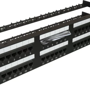 Патч-панель Sysmatrix PP 1902U.S485EU.M 19" 2U 48xRJ45 кат.5E UTP