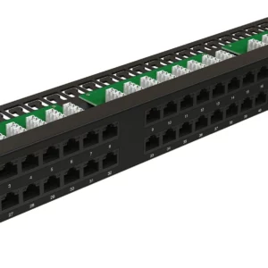Патч-панель Sysmatrix PP 1901U.S485EU.M 19" 1U 48xRJ45 кат.5E