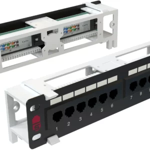Патч-панель Sysmatrix PP WL01U.S125EU.N 10" 1U 12xRJ45 кат.5E