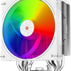 Устройство охлаждения(кулер) Thermalright Assassin X 120 R Digital ARGB Soc-AM5/AM4/1200/1700/1851 белый 4-pin 25.6dB Al+Cu LCD Ret (AX120-R-DIGITAL-WH-ARGB)