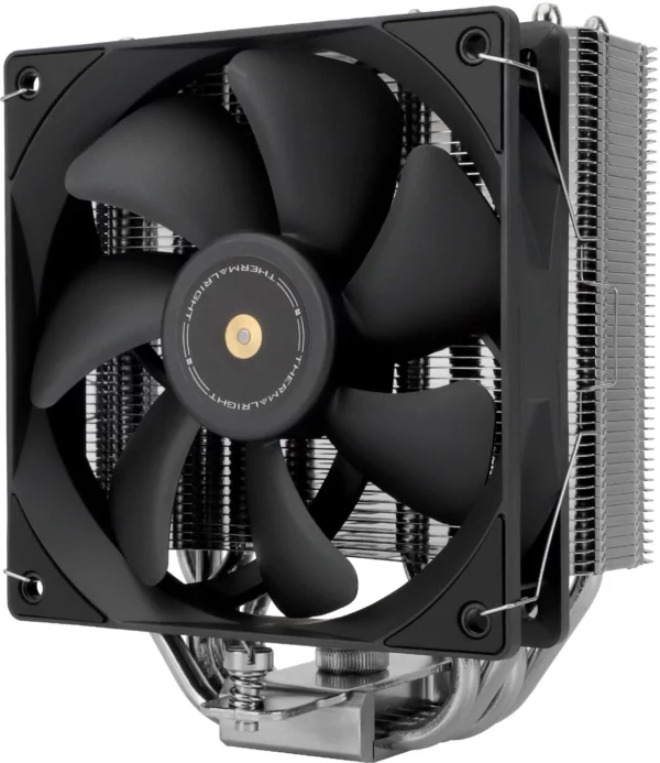 Устройство охлаждения(кулер) Thermalright TA 120 EX V2 Soc-AM5/AM4/1151/1200/2066/2011/1700 серебристый/черный 4-pin 27dB Al+Cu Ret (TA120-EX-V2)