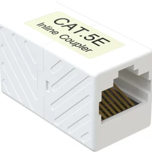 Адаптер Sysmatrix CC RJ45.5EU.WH проходн.RJ45 кат.5E бел.