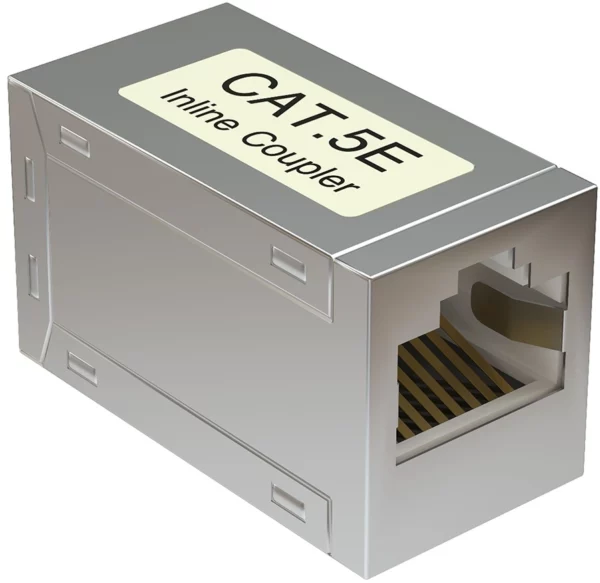 Адаптер Sysmatrix CC RJ45.5ES.WH проходн.RJ45 кат.5E бел.