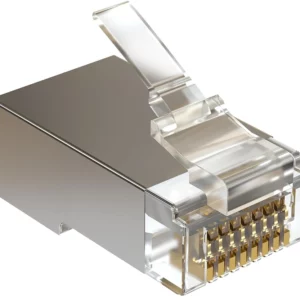 Коннектор Sysmatrix PLUG 8P8C5ES.UWRJ45 кат.5E STP прозрачный (упак.:100шт)