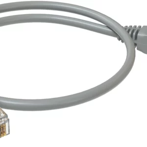 Патч-корд Sysmatrix PC 4545.5EU26.05LSZHGY U/UTP RJ-45 вил.-вилка RJ-45 кат.5E 0.5м серый LSZH