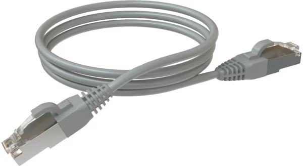 Патч-корд Sysmatrix PC 4545.5ES26.2LSZHGY F/UTP RJ-45 вил.-вилка RJ-45 кат.5E 2м серый LSZH