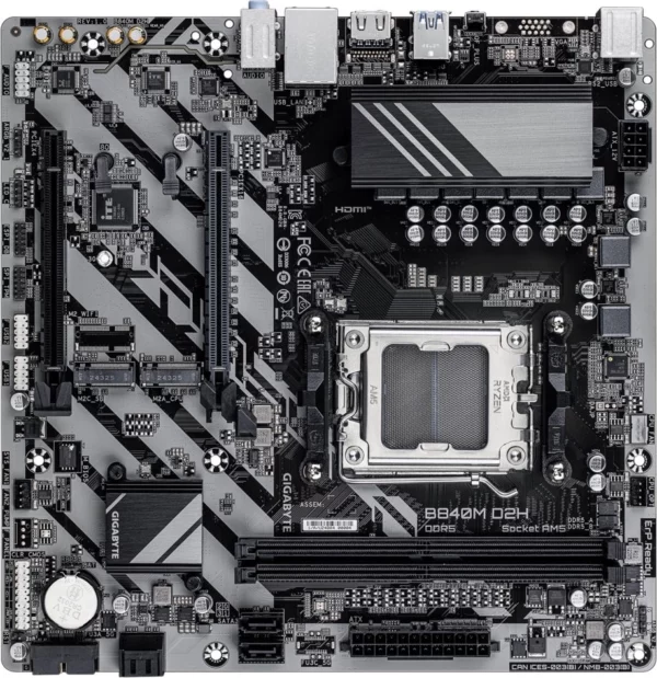 Материнская плата / Gigabyte B840M D2H / Материнская плата/ B840M D2H