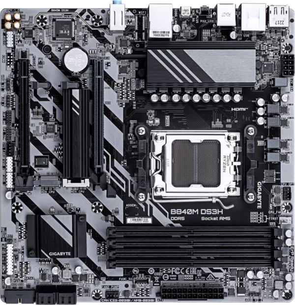Материнская плата / Gigabyte B840M DS3H / Материнская плата/ B840M DS3H