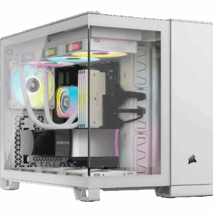 Корпус без блока питания / Corsair CC-9011268-WW / Корпус без блока питания/ Case Corsair iCUE LINK 2500X RGB, Midi-Tower, TG, 2x120mm RGB, 2xUSB-A 3.2, 1xUSB 3.2 Type-C, mATX, mITX White
