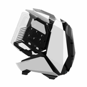 Корпус без блока питания / JONSBO MOD-5 White / Корпус без блока питания/ Case JONSBO MOD-5, Full-Tower, TG, no fans, 2xUSB-A 3.0 + 1xUSB-C 3.2, ATX, mATX, mITX White