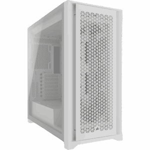 Корпус без блока питания / Corsair CC-9011262-WW / Корпус без блока питания/ Case Corsair 5000D CORE Airflow, Midi-Tower, TG, no fan, 2xUSB-A 3.2, 1xUSB 3.2 Type-C, E-ATX, ATX, mATX, mITX White