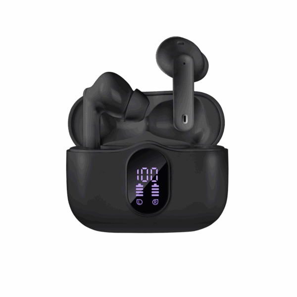Беспроводные внутриканальные наушники с микрофоном SVEN E-315B, черный (Bluetooth, TWS, ANC, ENC, APP) / Sven E-315B / Беспроводные внутриканальные наушники с микрофоном SVEN E-315B, черный (Bluetooth, TWS, ANC, ENC, APP)