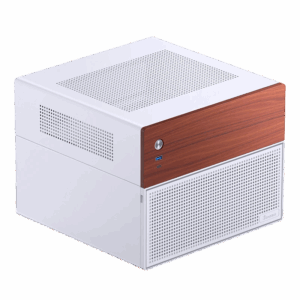 Корпус без блока питания / JONSBO N4 White / Корпус без блока питания/ Case JONSBO N4, Mini-Tower, 1x120mm, 1xUSB-A 3.0 + 1xUSB-C 3.2, SFX PSU Support, mATX, mITX White