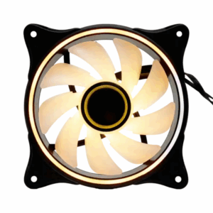 Кулер для ПК / HSPD FN027R-120BK-ARGB / Кулер для ПК/ Case Cooler HSPD FN027R Black (120x120x25mm, 4-pin PWM, ARGB, 48.6CFM, 30.1dBA, 1500RPM, Black)