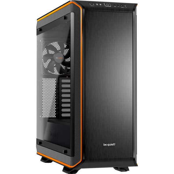 Корпус ПК без блока питания / Be Quiet DARK BASE PRO 900 rev.2 (BGW14) / Корпус ПК без блока питания/ Case be quiet! DARK BASE PRO 900 rev.2, Full-Tower, TG, 3x140mm, 3xUSB-A 3.2, 1xUSB 3.2 Type-C, E-ATX, ATX, mATX, mITX Black/Orange