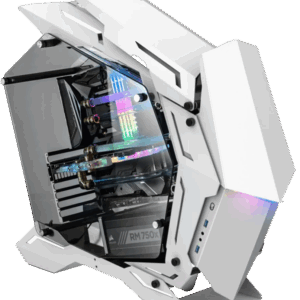 Корпус без блока питания / JONSBO MOD-3 White / Корпус без блока питания/ Case JONSBO MOD-3, Full-Tower, TG, no fans, 2xUSB-A 3.0, EATX, ATX, mATX, mITX White