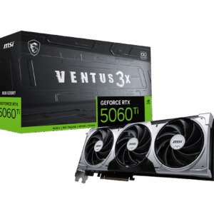 Видеокарта / MSI GeForce RTX 5060 Ti 8G VENTUS 3X OC / Видеокарта/ GeForce RTX 5060 Ti 8G VENTUS 3X OC
