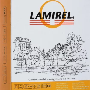 Пленка для ламинирования Fellowes 125мкм (100шт) 105x75мм Lamirel (LA-78663)