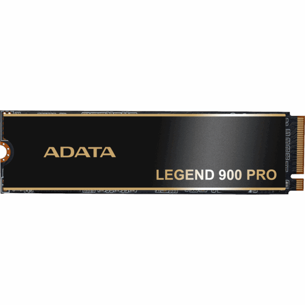 Твердотельный накопитель / ADATA SLEG-900P-1TCS / Твердотельный накопитель/ ADATA SSD LEGEND 900 PRO, 1000GB, M.2(22x80mm), NVMe 1.4, PCIe 4.0 x4, 3D NAND, R/W 7400/6000MB/s, IOPs н.д./н.д., TBW 600, DWPD 0.3 (5 лет)