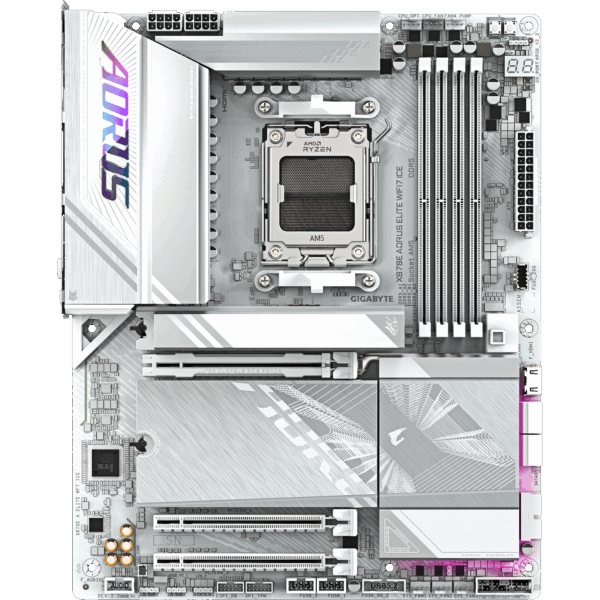 Материнская плата / Gigabyte X870E A ELITE WF7 ICE / Материнская плата/ X870E A ELITE WF7 ICE