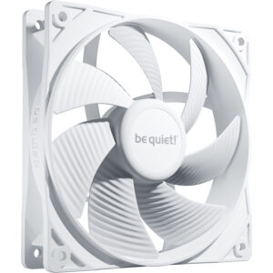 Кулер для корпуса / be quiet! BL110 / Кулер для корпуса/ Case Cooler be quiet! PURE WINGS 3 120mm PWM White (120x120x25mm, 4-pin PWM, 49.9CFM, 25.5dBA, 1600RPM, White)