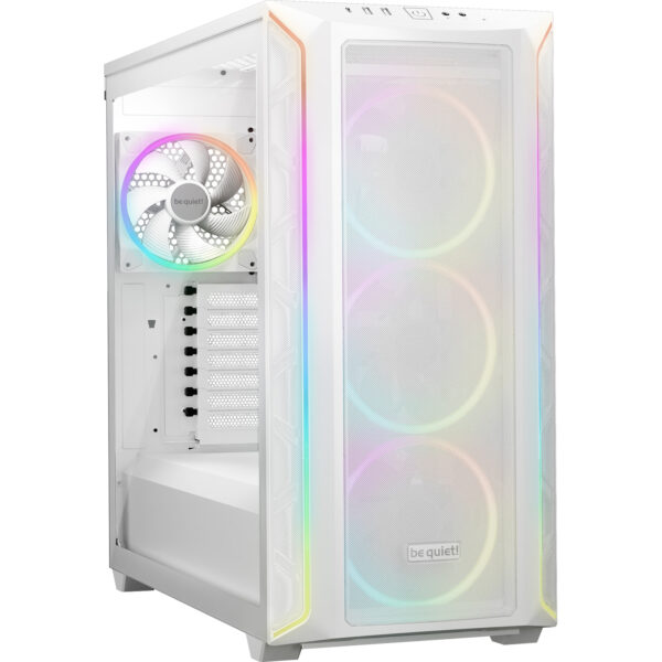 Корпус ПК без блока питания / Be Quiet SHADOW BASE 800 FX (BGW64) / Корпус ПК без блока питания/ Case be quiet! SHADOW BASE 800 FX, Full-Tower, TG, 4x140mm ARGB, 2xUSB-A 3.2, 1xUSB 3.2 Type-C, E-ATX, ATX, mATX, mITX White