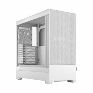 Корпус ПК без блока питания / Fractal FD-C-POA1A-03 / Корпус ПК без блока питания/ Case Fractal Design Pop Air TG Clear Tint, Midi-Tower, 3x120mm, 2xUSB-A 3.2 ATX, mATX, mITX White
